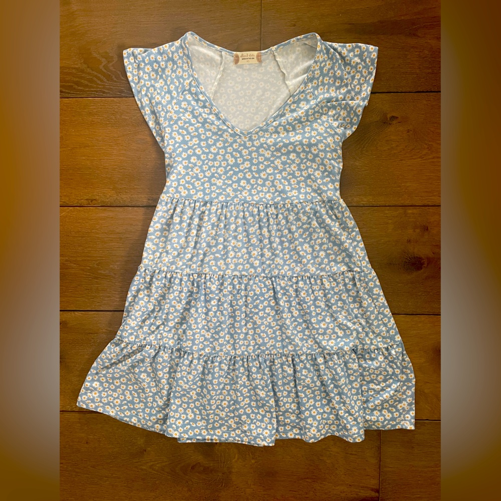 Pristine Condition Altar’d State Blue Sunflower M… - image 1